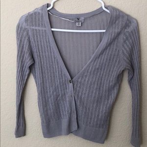 Grey light weight cardigan